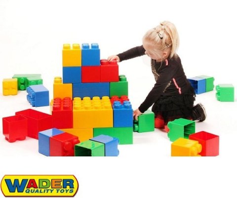 WADER QT Klocki XXL Plac budowy 36 elem.