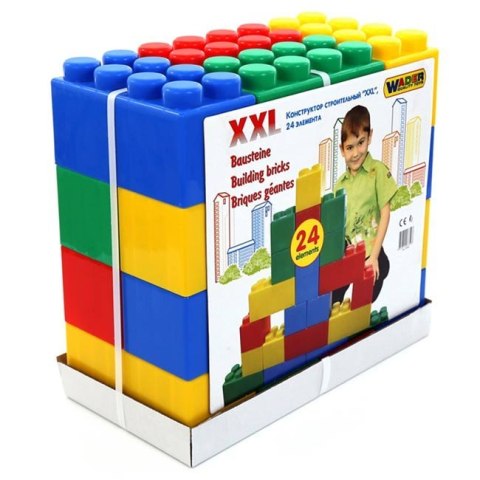 WADER QT Zestaw Klocków XXL 24 elementy