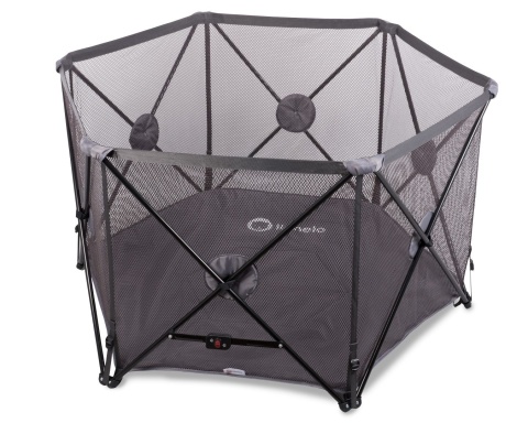 NOOR Lionelo duży kojec dla dziecka - grey