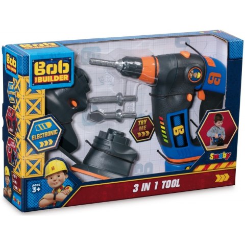 Smoby Wkrętarka Wyrzynarka 3w1 Bob Budowniczy EVO