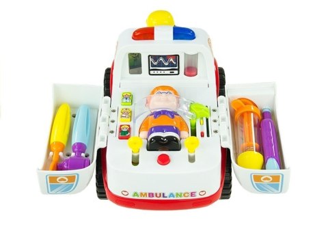 Auto na Baterie Ambulans + Pacjent Karetka Lekarz