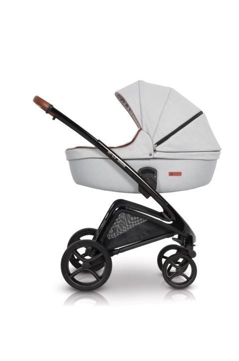 EXPRESS Euro-Cart 3w1 wózek głęboko-spacerowy z fotelikiem KITE 0-13kg - grey fox