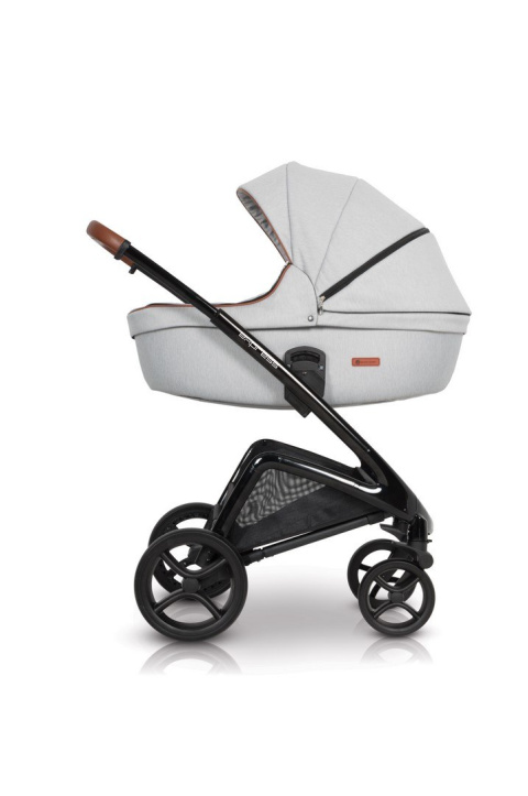 EXPRESS Euro-Cart 3w1 wózek głęboko-spacerowy z fotelikiem KITE 0-13kg - grey fox