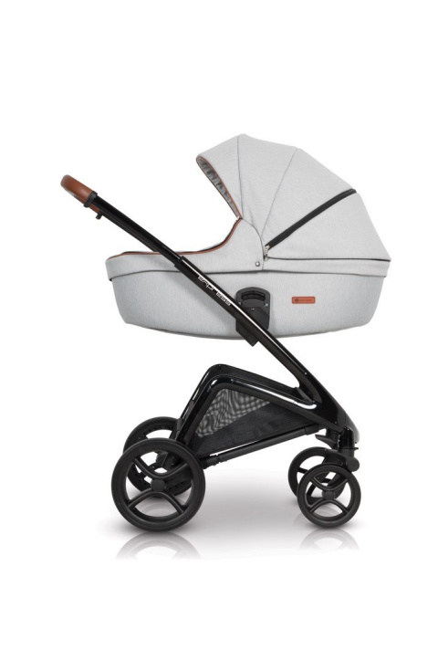 EXPRESS Euro-Cart 3w1 wózek głęboko-spacerowy z fotelikiem KITE 0-13kg - grey fox