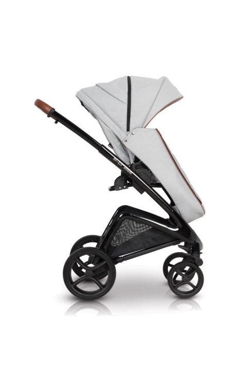 EXPRESS Euro-Cart 3w1 wózek głęboko-spacerowy z fotelikiem KITE 0-13kg - grey fox