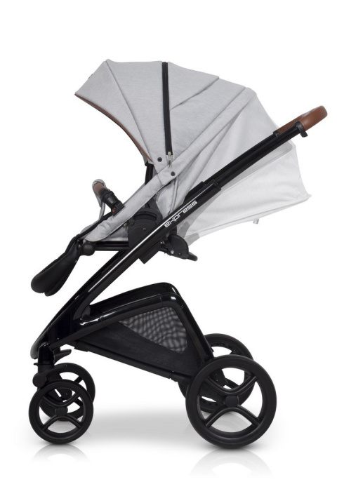 EXPRESS Euro-Cart 3w1 wózek głęboko-spacerowy z fotelikiem KITE 0-13kg - grey fox