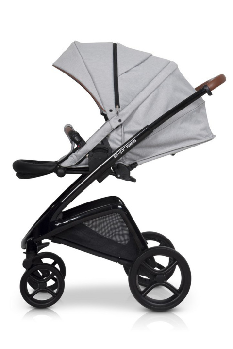 EXPRESS Euro-Cart 3w1 wózek głęboko-spacerowy z fotelikiem KITE 0-13kg - grey fox