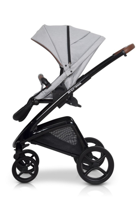 EXPRESS Euro-Cart 3w1 wózek głęboko-spacerowy z fotelikiem KITE 0-13kg - grey fox