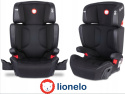 HUGO 15-36kg isofix Lionelo fotelik samochodowy, 5 lat Gwarancji - ekoskóra Black