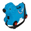 BIG Jeżdżąca walizka Jeździk Bobby Trolley Niebieska