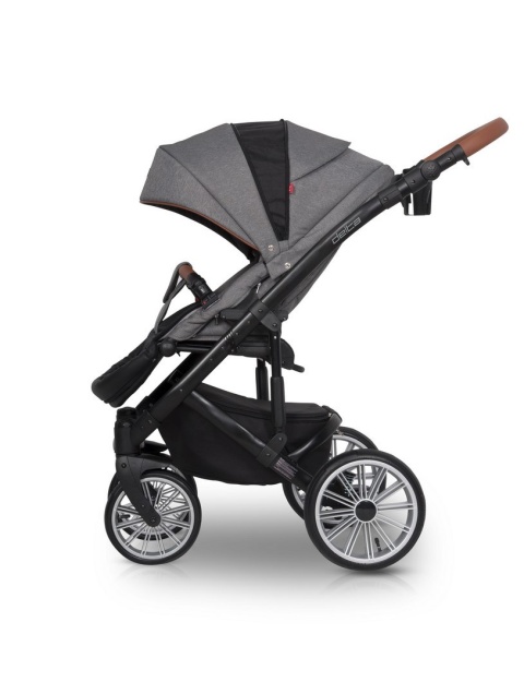 DELTA Euro-Cart 3w1 wózek głęboko-spacerowy z fotelikiem KITE 0-13kg - denim