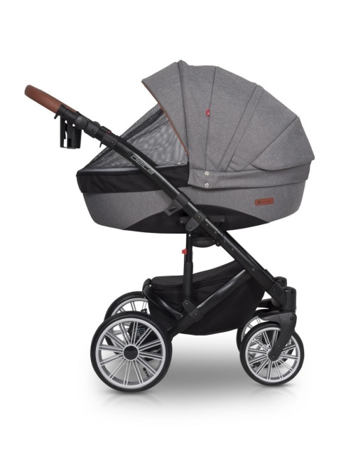 DELTA Euro-Cart 3w1 wózek głęboko-spacerowy z fotelikiem KITE 0-13kg - denim