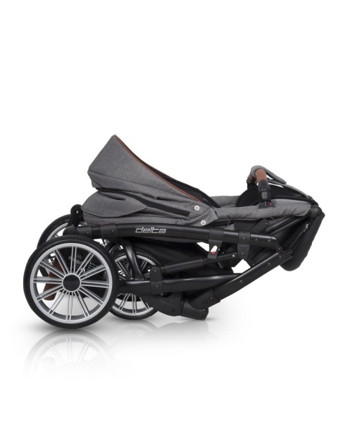DELTA Euro-Cart 3w1 wózek głęboko-spacerowy z fotelikiem KITE 0-13kg - denim
