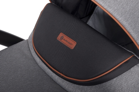 DELTA Euro-Cart 3w1 wózek głęboko-spacerowy z fotelikiem KITE 0-13kg - grey fox