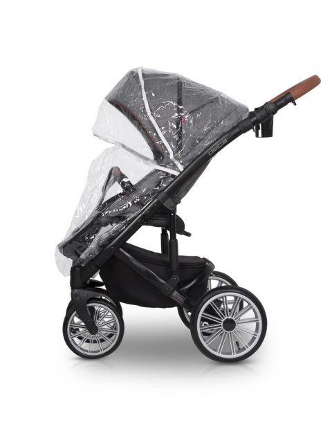 DELTA Euro-Cart 3w1 wózek głęboko-spacerowy z fotelikiem KITE 0-13kg - latte