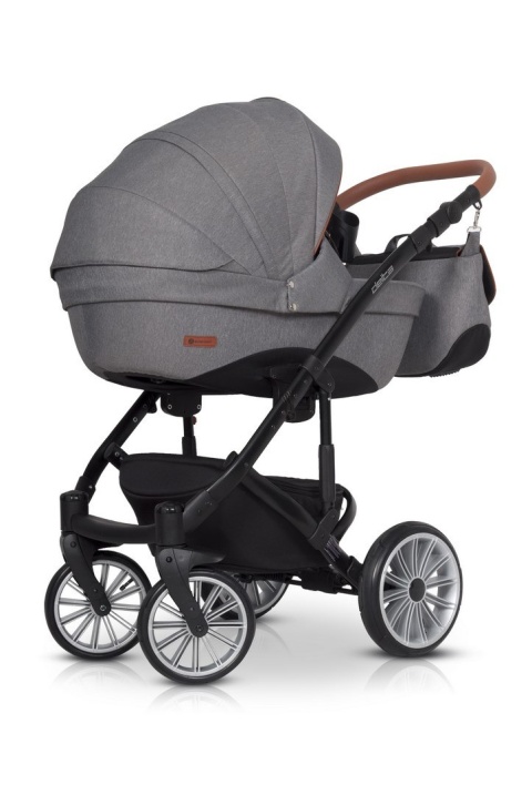 DELTA Euro-Cart 3w1 wózek głęboko-spacerowy z fotelikiem KITE 0-13kg - latte