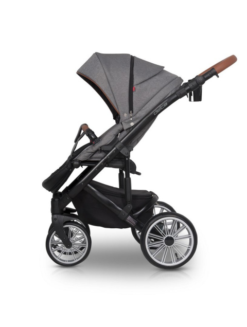 DELTA Euro-Cart 3w1 wózek głęboko-spacerowy z fotelikiem KITE 0-13kg - latte
