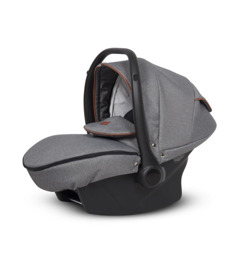 DELTA Euro-Cart 3w1 wózek głęboko-spacerowy z fotelikiem KITE 0-13kg - latte