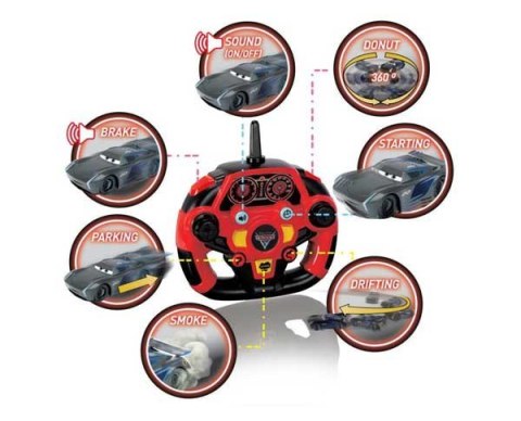 DICKIE Auta 3 RC Feature Jackson Storm