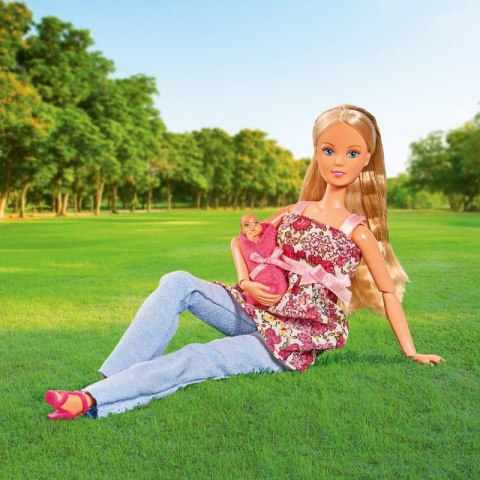 Simba Steffi Love w Ciąży Szczęśliwa Mama 14 Akcesoriów