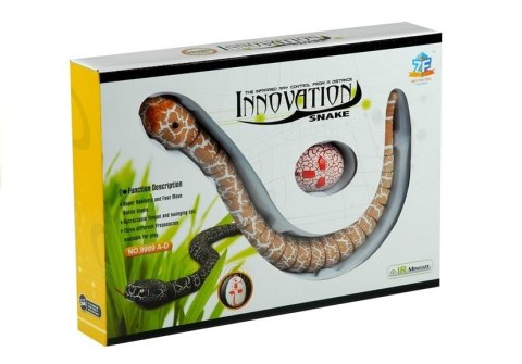 Wąż Sterowany Pilotem na Podczerwień Pomarańczowy