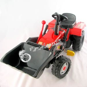 DUŻA KOPARKA TRAKTOR NA PEDAŁY RUCHOMA ŁYŻKA B131 Kameleon