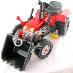 DUŻA KOPARKA TRAKTOR NA PEDAŁY RUCHOMA ŁYŻKA B131 Kameleon