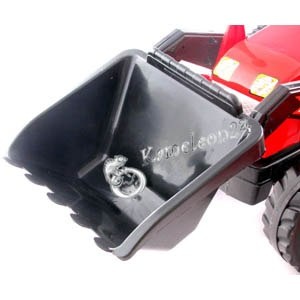 DUŻA KOPARKA TRAKTOR NA PEDAŁY RUCHOMA ŁYŻKA B131 Kameleon