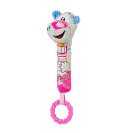 ZABAWKA PISZCZĄCA Z GRYZAKIEM babyono MIŚ nr kat. 1358