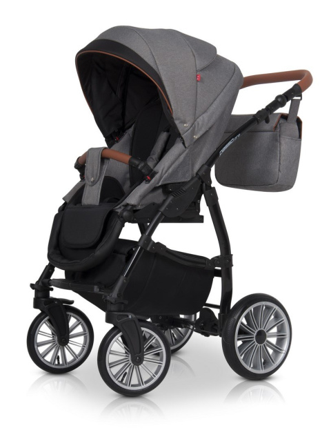 PASSO PRO Euro-Cart 2w1 wózek głęboko-spacerowy - anthracite