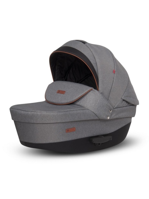PASSO PRO Euro-Cart 3w1 wózek głęboko-spacerowy z fotelikiem KITE 0-13kg - grey fox