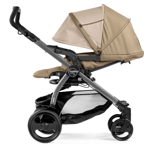 BOOK 51 ELITE SPORTIVO MODULAR CLASS Peg Perego (Stelaż Book 51 + Set Elite Sportivo + Siedzisko Pop-Up Sportivo) - class beige