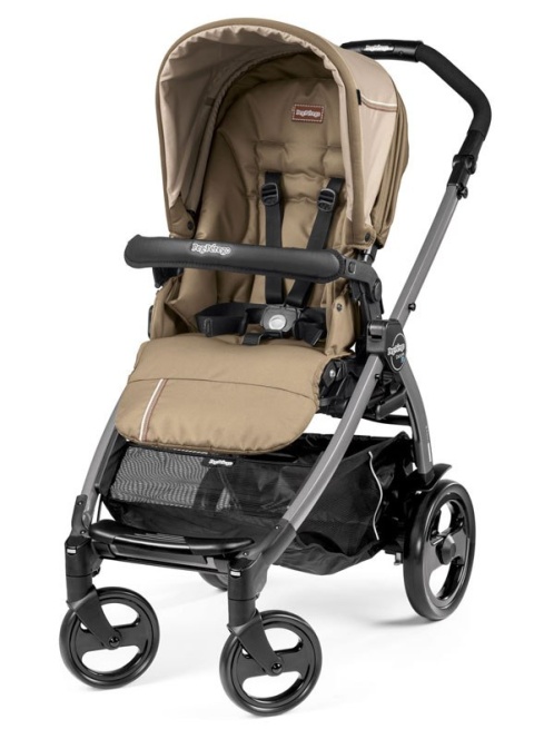 BOOK 51 ELITE SPORTIVO MODULAR CLASS Peg Perego (Stelaż Book 51 + Set Elite Sportivo + Siedzisko Pop-Up Sportivo) - class beige