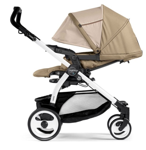 BOOK 51 ELITE SPORTIVO MODULAR CLASS Peg Perego (Stelaż Book 51 + Set Elite Sportivo + Siedzisko Pop-Up Sportivo) - class beige