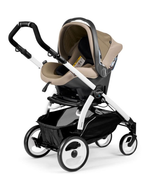 BOOK 51 ELITE SPORTIVO MODULAR CLASS Peg Perego (Stelaż Book 51 + Set Elite Sportivo + Siedzisko Pop-Up Sportivo) - class beige