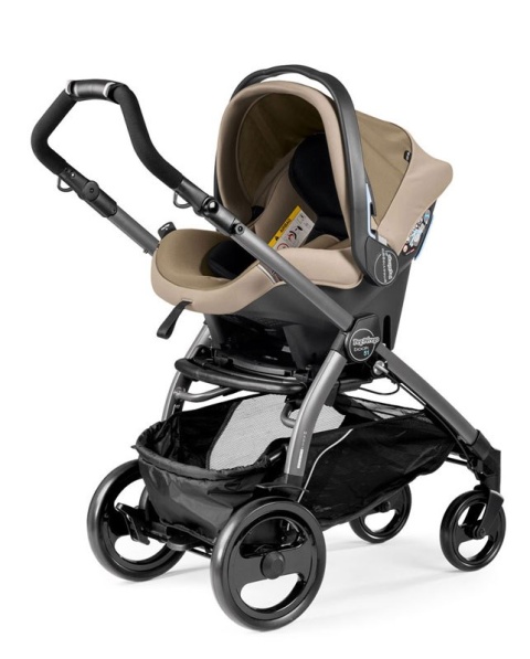 BOOK 51 ELITE SPORTIVO MODULAR CLASS Peg Perego (Stelaż Book 51 + Set Elite Sportivo + Siedzisko Pop-Up Sportivo) - class beige