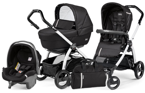 BOOK S ELITE SPORTIVO MODULAR CLASS Peg Perego (Stelaż Book S + Set Elite Sportivo + Siedzisko Pop-Up Sportivo) - class black