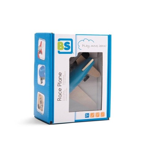 BS Toys, Duży drewniany niebieski samolot