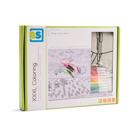 BS Toys, XXXL Kolorowanka z materiału