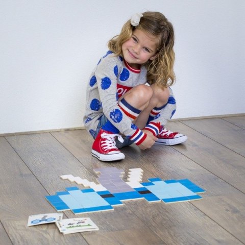 BS Toys, Pixel Art - drewniana mozaika