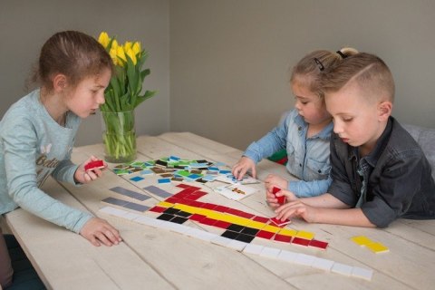 BS Toys, Pixel Art - drewniana mozaika