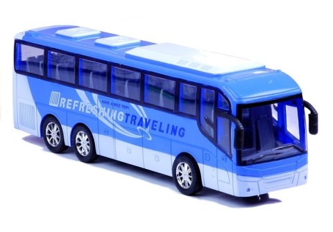 Autobus Turystyczny Autko Zabawka Niebieski