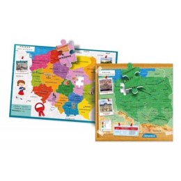 Odkrywamy Polskę Edukacyjna układanka puzzle Clementoni