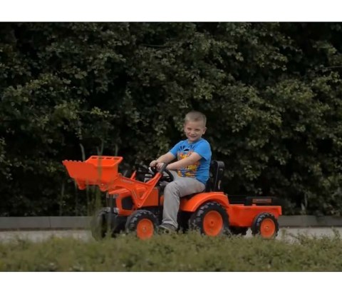 FALK Traktor KUBOTA z łyżką i przyczepą