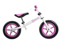 FIN PLUS Lionelo rowerek biegowy 18m+ 12 cali do 27kg - white/pink