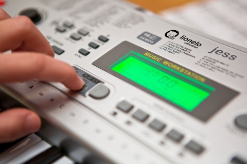 JESS Lionelo keyboard organy pianinko USB + mikrofon