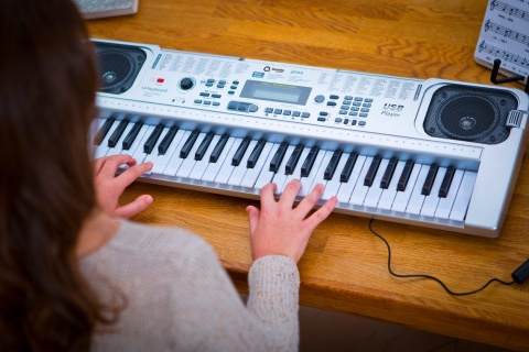 JESS Lionelo keyboard organy pianinko USB + mikrofon