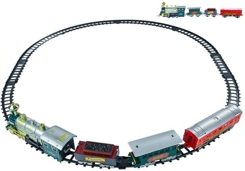 Duża Lokomotywa Pociąg na Baterie z Dźwiękiem