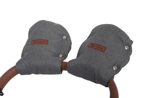 Euro-Cart Mufki do wózka dziecięcego - grey fox