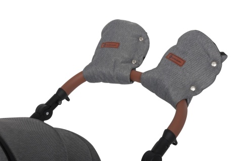 Euro-Cart Mufki do wózka dziecięcego - grey fox